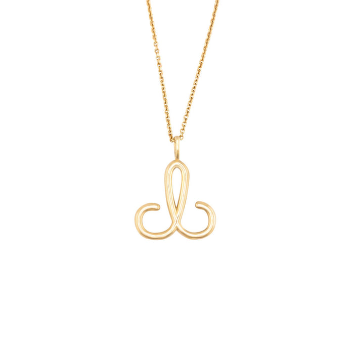 Cup & Belle Signature Logo Necklace