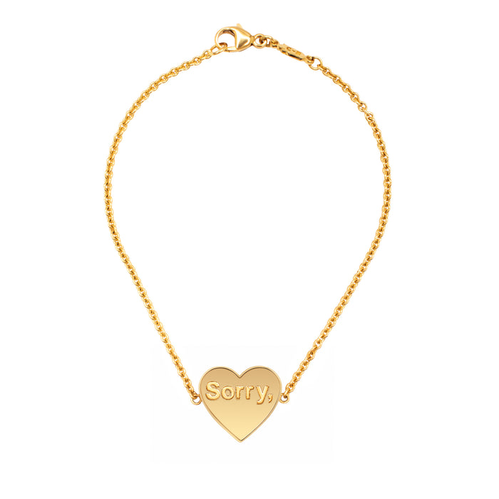 Sorry, Not Sorry Bracelet