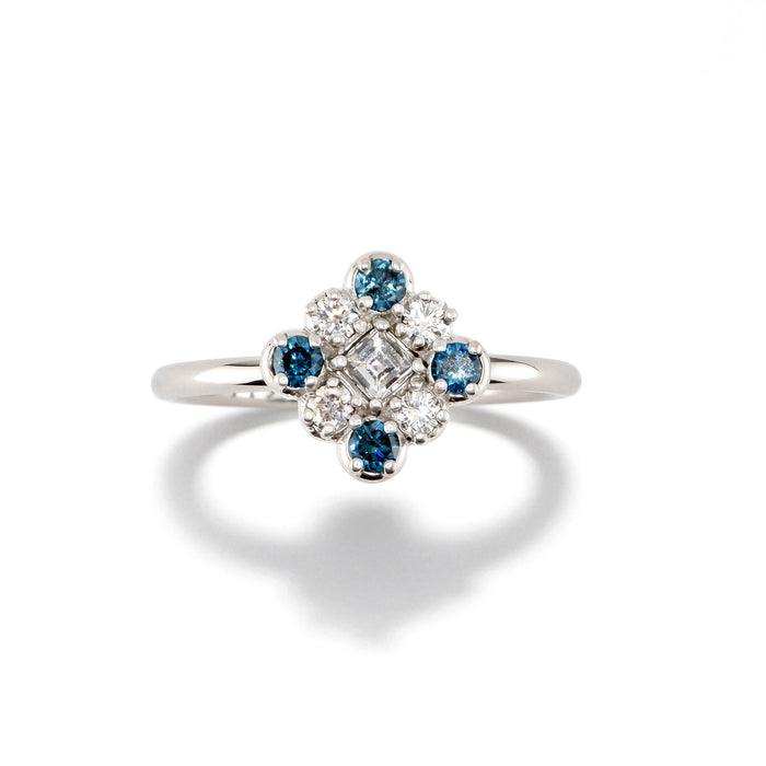 Carre Diamond Ring