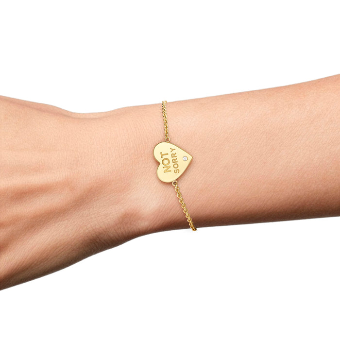 Sorry, Not Sorry Bracelet