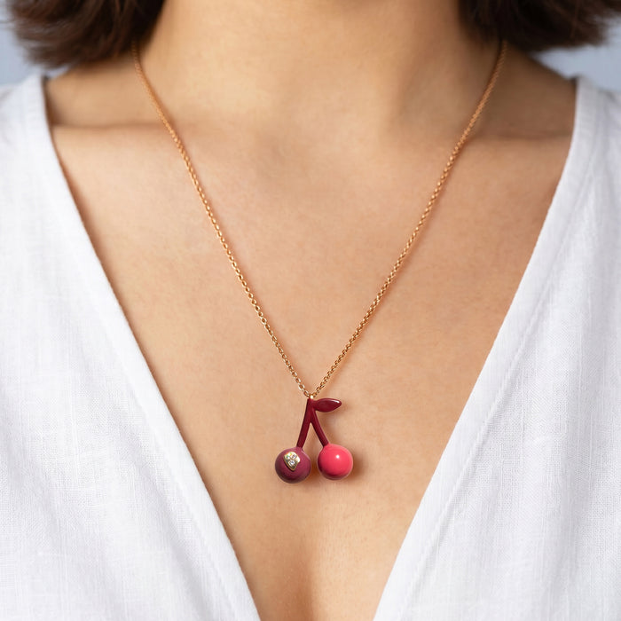 Lush Cherries No. 2 Necklace