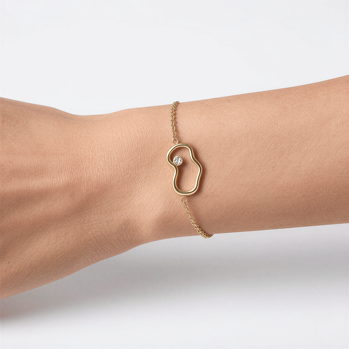 Groovy Heart Bracelet