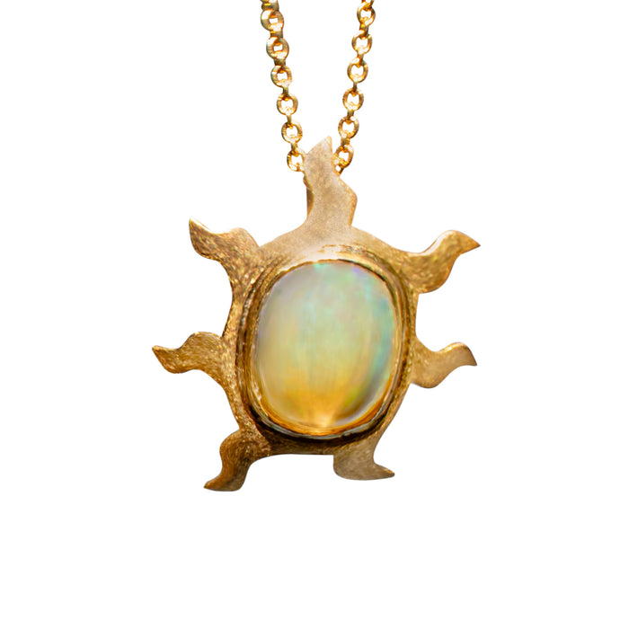 Sun Opal Necklace
