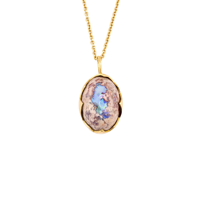 Opal in Matrix No. 1 Necklace - Cup and Belle